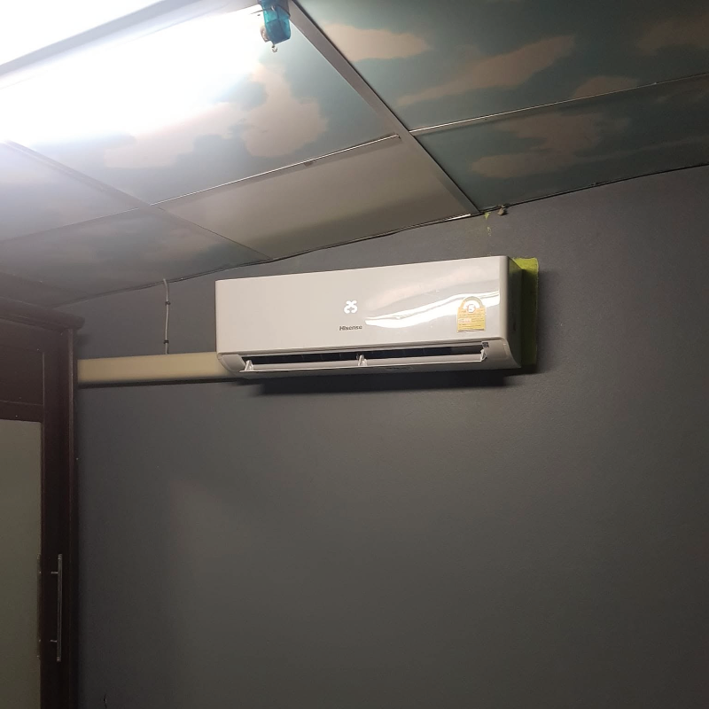 ติดตั้งเครื่องปรับอากาศ Hisense Inverter