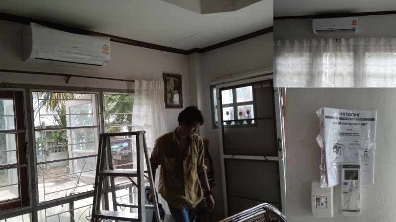 เครื่องปรับอากาศ HITACHI INVERTER