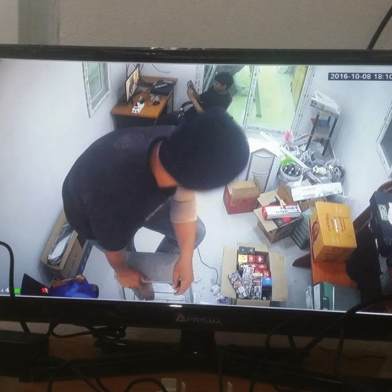 ทดสอบงานทำงานกล้องวงจรปิด