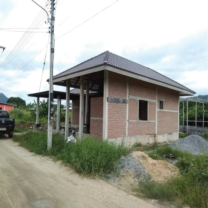 สำรวจไซต์งาน และวางแผนติดตั้งโคมไฟติดผนัง